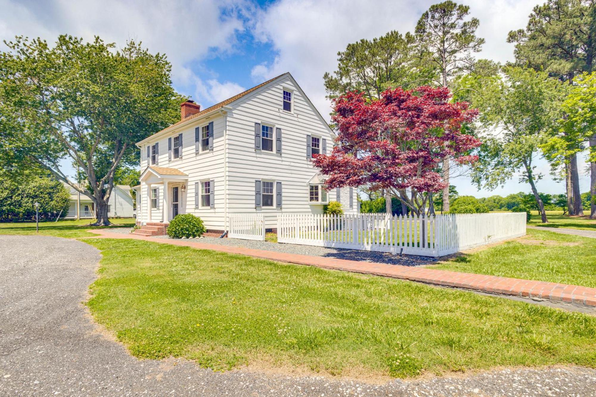 Updated Cape Charles Home About 2 Mi To Beachfront! Exterior photo